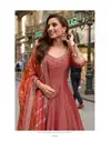 Kusum By Sayuri Viscose Jacquard Silk Online Gown With Dupatta Wholesale
